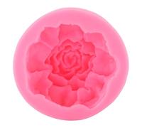 Alomejor Moule en Silicone à œillets, Durable, Essentiel pour la Cuisson du Chocolat, Couleur Rose, 2.56x2.56x1,5 Pouces