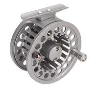 Alomejor Moulinet à Mouche 3/4 en Aluminium usiné CNC avec Grand Arbre pour Une Récupération Rapide de la Ligne pour Les Niveaux de Pêcheurs à la Mouche