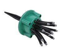 Alomejor Multi-Head Sprinkler with Adjustable Nozzles | Bras de pulvérisation flexibles, Matériau ABS durable, Installation facile, Conception économe en eau, Idéal pour les jardins