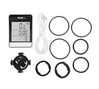 Alomejor Ordinateur de Vélo, Puce GPS Haute sensibilité avec Support Beidou, écran rétroéclairé de 3,26 Pouces, Compteur de Vitesse de Vélo sans Fil, Compteur Kilométrique pour Les