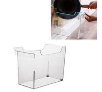 Alomejor Organisateur de Garde-manger Compact et Transparent, Support de Rangement Durable, Facile à Utiliser, Solution de Rangement Pratique pour la Cuisine, 6x12.2x10 Pouces