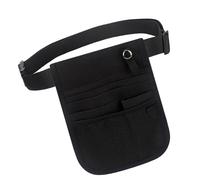 Alomejor Organisateur Portatif de Sac de Ceinture Utilitaire D'infirmière, Pochette de Taille D'infirmière avec Ceinture pour Outils de Soins Infirmiers en Nylon