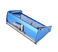 Alomejor Outil de Boîte Plate de Grattage de Plâtre de Cloison Sèche 12 Pouces Compact et Efficace pour la Finition des Murs Résidentiels