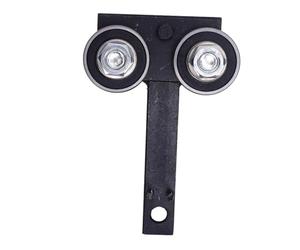 Alomejor Outil de Fermeture de Rail de Barre de Tronçonneuse Matériau Robuste Facile à Utiliser Conception de Lime Efficace pour Les Utilisateurs Amateurs de Tronçonneuse, Fer en Acier, Poids: 28,92