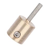 Alomejor Outil de Meulage Durable de Peu de Broyeur de Verre de Diamant pour le Verre, la Pierre et le Carrelage, S'adapte à Divers Broyeurs de (MCB18)