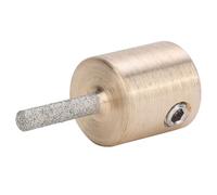 Alomejor Outil de Meulage Durable de Peu de Broyeur de Verre de Diamant pour le Verre, la Pierre et le Carrelage, S'adapte à Divers Broyeurs de (MCB18)