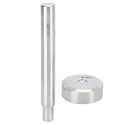 Alomejor Outil de Poinçonnage de Rivets Artisanaux en Cuir, en Acier Inoxydable Durable pour Installer des Goujons de Boutons, pour Professionnels/amateurs, 4,3 Pouces