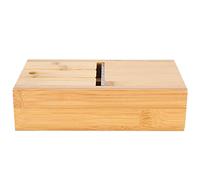 Alomejor Outil de Raboteuse -Savon en Bambou de Haute qualité avec Lame Réglable pour une de Savon Lisse, Fournitures de Fabrication de pour les Amateurs de Bricolage, 7,7x4,3x2,0 Pouces