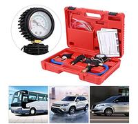 Alomejor Outil de Recharge du Système de Refroidissement, Outil de Purge de Radiateur en Plastique avec Manomètre, Purge et Recharge Rapides sous Vide pour Voitures et SUV