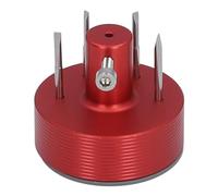 Alomejor Outil de Réglage du Bracelet de Montre avec 4 Têtes de Tournevis, Léger et Portable pour L'entretien de la Montre (Rouge)