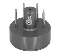 Alomejor Outil de Réglage du Bracelet de Montre avec 4 Têtes de Tournevis, Léger et Portable pour L'entretien de la Montre (Grey)