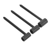 Alomejor Outil de Réglage du Manche de Guitare, Fer Durable, Ensemble de 3 Pièces pour Réparation de Guitare électrique Jackson Folk 8x2cm (Noir 6,35 MM + 7 MM + 8 Trois ensembles)