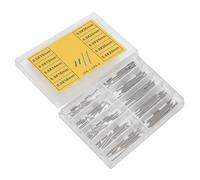Alomejor Outil de Réparation de Broches de Tubes de Liaison de Bracelet de Montre pour Horloger en Acier argenté 10mm-28mm 240 Pièces