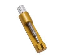 Alomejor Outil de Retrait de Maillons de Montre Efficace pour Le Réglage du Bracelet, Kit de Redimensionnement de Remplacement en Acier Inoxydable pour Un Usage Domestique et Professionnel (Gold)