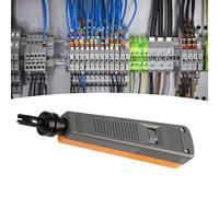 Alomejor Outil D'impact Professionnel avec Pointe Réversible pour Connexions Réseau CAT5 CAT6 - ABS Durable, 1 Pièce