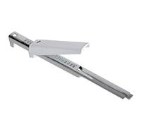 Alomejor Ouvre-bocal Robuste en Acier Inoxydable, Réglable pour Différentes Tailles de Couvercle pour la Cuisine Domestique