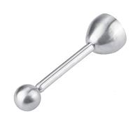 Alomejor Ouvre-œufs Durable en Acier Inoxydable, pour œufs de Toutes Tailles, Lavable au Lave-vaisselle, élimine la Cuisson Salissante pour la Cuisine