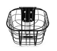 Alomejor Panier Avant de Scooter Support de Panier Avant de Vélo Robuste, Remplacement de de Cycle en Acier Résistant à la Rouille Stable pour Scooter, pour les Navetteurs Quotidiens