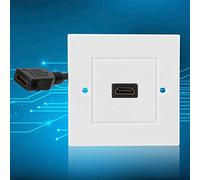 Alomejor Panneau de Plaque Murale Blanc, Résistant aux Chocs, pour Installation Home Cinéma HD, Norme Américaine