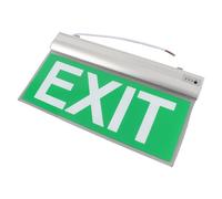 Alomejor Panneau de Sortie LED en Acrylique, Indicateur D'urgence de Haute qualité pour Hôtels, Supermarchés, Lieux de Divertissement - Puissance 3 W, éclairage de Secours 90 Minutes