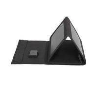 Alomejor Panneau Solaire Portable, Chargeur Imperméable 12W en Nylon | Conception pliable, Sortie USB, Nylon durable, Conversion d\'énergie efficace, Idéal pour le camping
