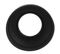 Alomejor Pare-Soleil D'objectif de Caméra Flexible, 3 Usages, Réglable en Caoutchouc et en Métal, pour la Prise de Vue et la Protection Contre-Jour (55mm)