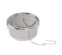 Alomejor Passoire à Boules de thé, Panier de Séparation pour Assaisonnements et Soupe, Conception de Verrouillage, Large Application pour les Chefs (Diamètre 20cm/7.9in)