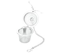 Alomejor Passoire à thé Précise en Acier Inoxydable, Infuseur à Boule en Pratique pour le Brassage du thé, adapté à un Usage Domestique/cuisine, 3 Tailles (S)