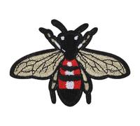 Alomejor Patchs de Broderie D'abeille Mignons pour la Décoration de Vêtements de Bricolage, 6 Pièces, Appliques de Couture, 3.5 Oz pour la Décoration Murale de la Maison