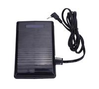 Alomejor Pédale de Commande au Pied pour Machine à Coudre, Noire, Antidérapante, Compacte et Réactive pour Machines HZL 80 B