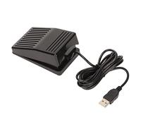 Alomejor Pédale de Commutation au Pied USB avec Fonctions Mécaniques Programmables pour la Transcription et le Contrôle des Instruments, 1 unité