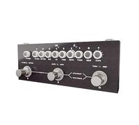 Alomejor Pédale D'effets de Guitare, 9 Modèles de Préamplificateurs, 8 Simulations de Boîte IR, Retard de Réverbération, Chorus, Phaser, Tremblement, avec Entrée Audio sans Fil USB,