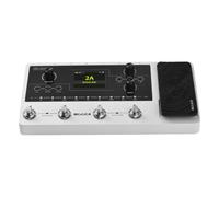 Alomejor Pédale D'Effets Multi-Effets pour Guitare, 151 Effets 9 Modules 200 Presets avec Boucle 80S, Batterie, USB Type-C, Entrée AUX pour Performance Live de Guitare électrique (Prise UE)