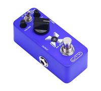 Alomejor Pédale Simulateur Acoustique Guitare, Mini 3 Modes Corps Aluminium | True Bypass Effet Pédale, Piezo Standard Jumbo Tons, Compact Coque Métallique, DC 9V 6,35mm Entrée Sortie, Guitare