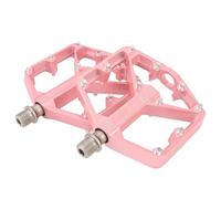 Alomejor Pédales de Vélo, 1 Paire de Pédales Plates de Cyclisme en Alliage D'aluminium Roseate avec clé Hexagonale pour Le Remplacement et la Mise à Niveau du Vélo