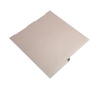 Alomejor PEI PEO - Plaque de Construction pour Imprimante 3D 3, 256x268mm, Surface à Motif Diamant Brillant, Démontage Facile