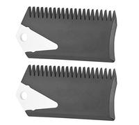 Alomejor Peigne à Cire, Outil de Maintenance pour Planche de Surf, 2pcs, pour Longboard, pour Surfeurs Professionnels et Amateurs, pour Utilisation sur Plage et en Training