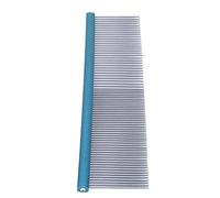 Alomejor Peigne en Acier pour Toilettage pour Chiens, Confortable et Sûr pour les Races à Poils Longs et Courts, Peigne à Dents en Acier Inoxydable pour Outil de Toilettage pour Animaux de Compagnie