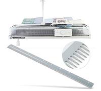 Alomejor Peigne en Métal moulé Exquis pour Machine à Tricoter Silver Reed SRP60N SRP50 SRP60, Conception Professionnelle pour un Processus de Tricotage Fluide (long peigne à aiguille 90,5 cm)