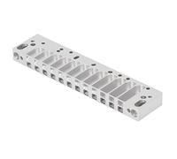 Alomejor Peigne Harmonica, Alliage d'aluminium Argent givré, Pièce de Rechange Légère à 12 Trous pour Utilisateur de Harpe Bleue 270D