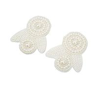 Alomejor Perle Chaussure Fleur Brillante Bricolage Décoration pour Bottes Sandales Artisanat Décorations 2 Pièces pour Chaussures de Mariage Fleur Ornement (#3) (#3)