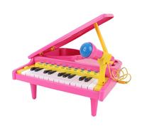 Alomejor Piano pour Enfants avec Microphone 23 Jouet de Piano électronique clé avec 3 Sons d'instruments 15 Chansons de Démonstration Enregistrant la Lecture pour Les Tout-Petits Music Learning