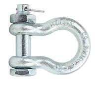Alomejor Pièces Résistantes de Machine de Levage de Manille D'ancre de Type D'arc pour L'acier allié du Bateau 2T 3.25t 4.75t 6.5t (3.25t)