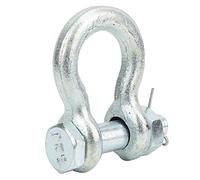 Alomejor Pièces Résistantes de Machine de Levage de Manille D'ancre de Type D'arc pour L'acier allié du Bateau 2T 3.25t 4.75t 6.5t (2T (2 pièces vendues par pièce)))