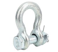 Alomejor Pièces Résistantes de Machine de Levage de Manille D'ancre de Type D'arc pour L'acier allié du Bateau 2T 3.25t 4.75t 6.5t (3.25t)