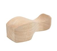 Alomejor Pieds de Meubles en Caoutchouc et Bois Massif, Pieds de canapé Décoratifs Sculptés à la Main pour Salon, Bureau, Hôtel, 4 Pièces 12x6cm (12 * 6cm)