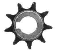 Alomejor Pignon 9 Dents pour Vélo Électrique - Couronne Arrière Compatible Moteur Chaîne, Alésage Intérieur 10 mm avec Rainure de Clé, Pièce de Rechange Robuste et Précise