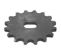 Alomejor Pignon de Chaîne pour Moteur Électrique, 16 Dents, Métal, 12X17mm, pour Scooter et Vélo Électrique