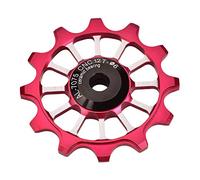 Alomejor Pignon dérailleur vélo, 12T céramique Aluminium léger résistant, Cassette arrière Ajustable vis 4-5-6mm for VTT Route Urbain Cyclistes Amateurs Professionnels