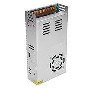 Alomejor Pilote d'alimentation de Commutateur pour L'automatisation Industrielle et Les écrans LED-Adaptateur DC 24V en Alliage D'aluminium Durable, 1 unité (S-360-24（24V/15A/360W） AC110/220V±15%)
